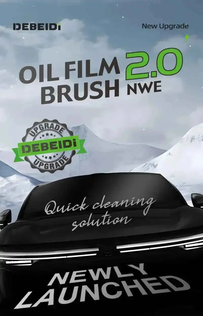 Car Oil Film Windshield Glass Cleaner