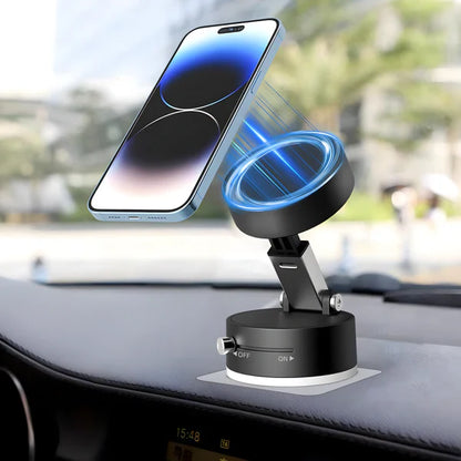 Vacuum Magnetic Suction Phone Holder