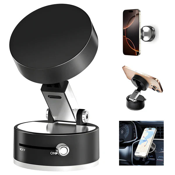 Vacuum Magnetic Suction Phone Holder