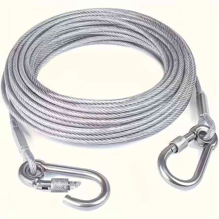 Multipurpose Heavy Duty Stainless Steel Clothes Drying Rope.