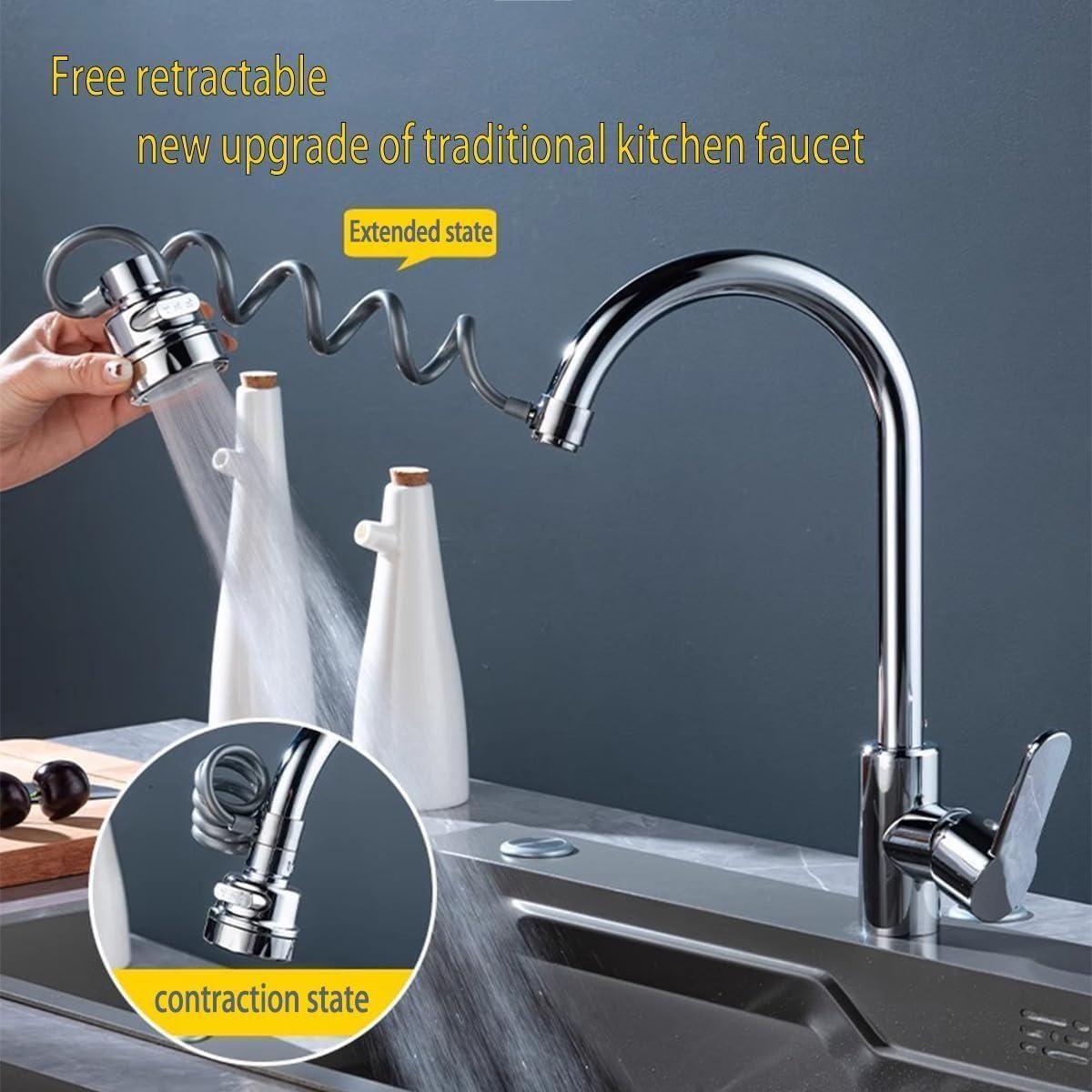 Sink Sprayer Attachment Faucet with 3 Modes  (142 * 52 mm)