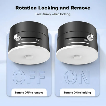 Vacuum Magnetic Suction Phone Holder