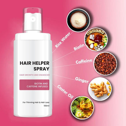 Hair Helper Spray For Hair Growth And Enhancer ? 100ml(Pack Of 1)