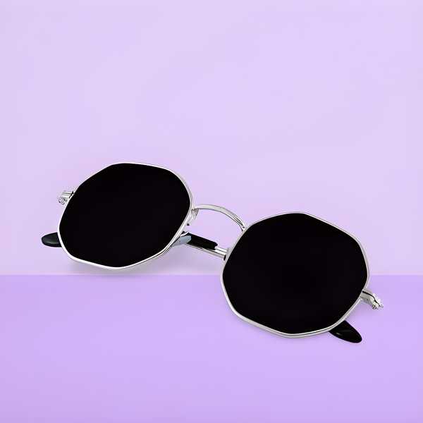 Unisex Free Size Round Sunglasses