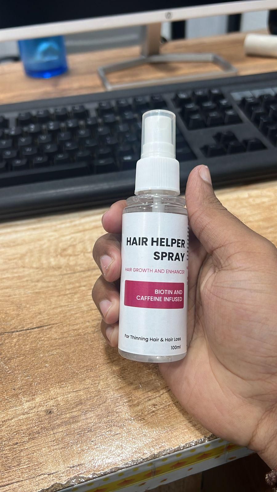 Hair Helper Spray For Hair Growth And Enhancer ? 100ml(Pack Of 1)