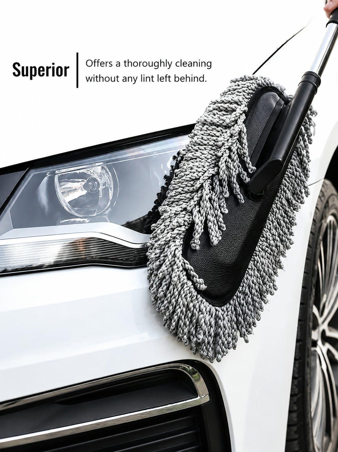 Buy Extendable Microfiber Cleaning Brush And Get Car Detailing Brush and Windshield Cleaning Tablets Worth Rs. 599/- FREE!! New Offer