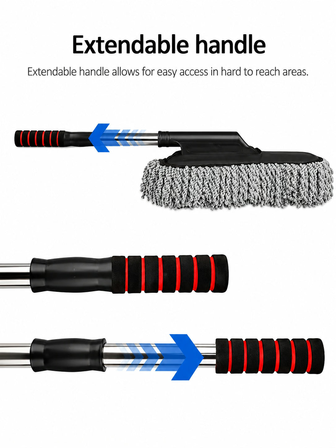 Buy Extendable Microfiber Cleaning Brush And Get Car Detailing Brush and Windshield Cleaning Tablets Worth Rs. 599/- FREE!! New Offer