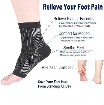 Neuropathy Orthopedic Compression Socks for Foot Pain & Swelling Relief