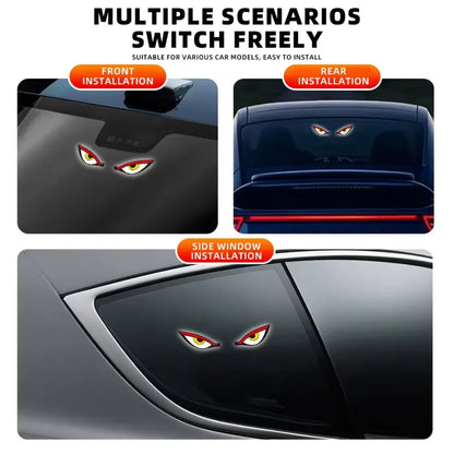 Devil Eye Car Solar LED Light