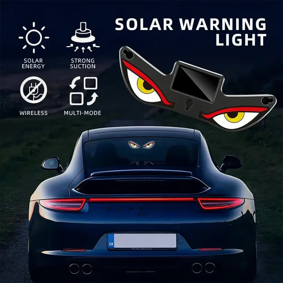 Devil Eye Car Solar LED Light